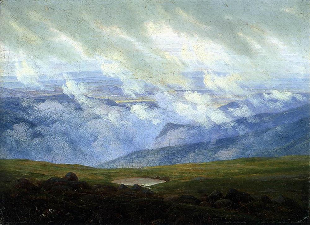 Caspar David Friedrich Drifting Clouds